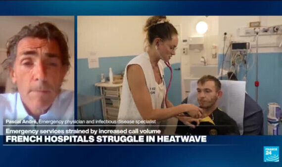 French hospitals struggle in heatwave: Emergency services strained by increased call volume