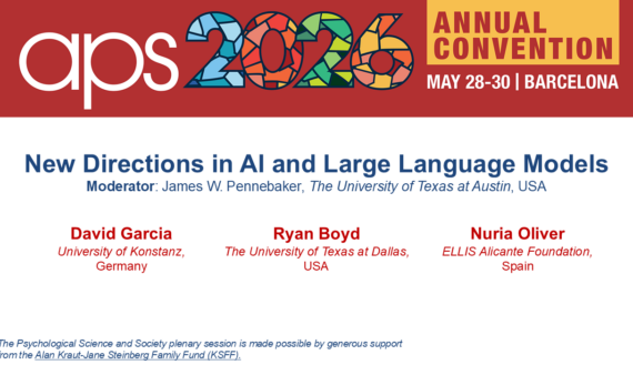 The Future of Psychological Science and APS: A Plenary Discussion